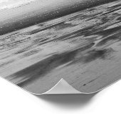 Dune Reflection (B&W) Poster (Ecke)