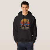 Dune Riders Retro Wüstenplanet Hoodie (Vorne ganz)