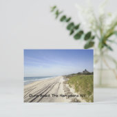 Dune Road, The Hamptons N.Y. Postkarte (Stehend Vorderseite)