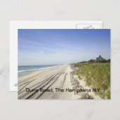 Dune Road, The Hamptons N.Y. Postkarte (Vorne/Hinten)
