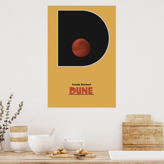 Dune Scifi Design Collection Poster (Küche)