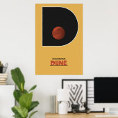 Dune Scifi Design Collection Poster (Heimbüro)