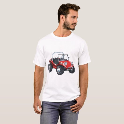 Dunebuggy-Optik-Vorderansicht T-Shirt (Vorne ganz)