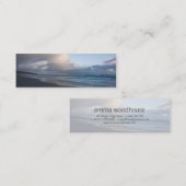 Dunedin Beach bei Dusk DSC6544 Mini Visitenkarte (Vorne/Hinten)