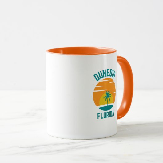 Dunedin Florida Coffee Mug Tasse (VorderseiteRechts)