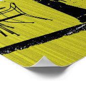 Dunedin, Kunstwerke von Florida - touristische Fot Poster (Ecke)