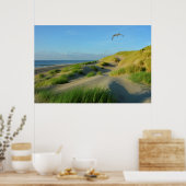 Dünen an der Nordsee Poster (Küche)