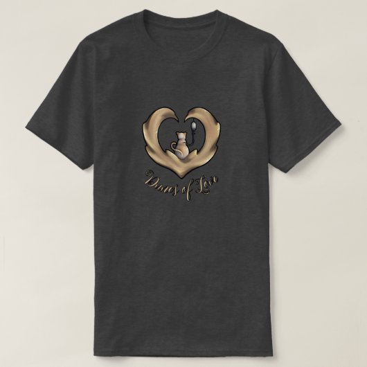 Dünen aus Shirt der Liebe (Design vorne)