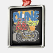 Dünen-Buggy-Spiel im Sand Ornament Aus Metall (Links)