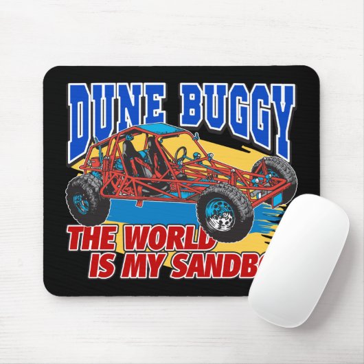 Dünen-BuggySandbox Mousepad (Mit Mouse)