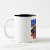 Dünen-BuggySandbox Zweifarbige Tasse (Links)