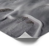Dünen des weißen Sandes Poster (Ecke)