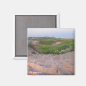 Dünen in Montauk Magnet (Vorderseite/Rückseite)
