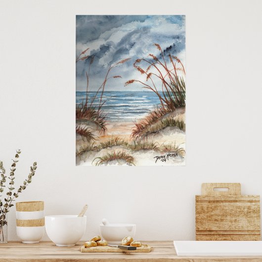 Dünen Poster (Küche)