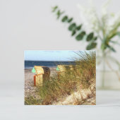Dünen Postkarte (Stehend Vorderseite)