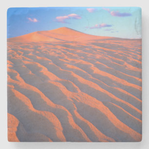 Dünen, Sanddünen und Wolken Steinuntersetzer