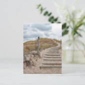 Dünen-Treppenhaus Postkarte (Stehend Vorderseite)