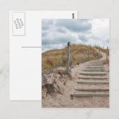 Dünen-Treppenhaus Postkarte (Vorne/Hinten)