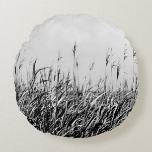Dünen-Triptychon III Rundes Kissen
