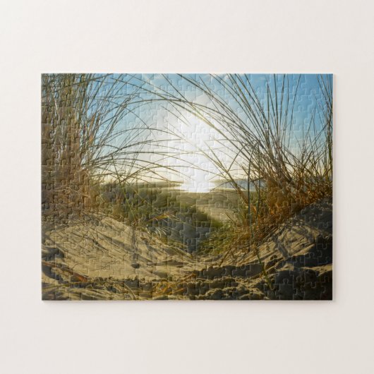 Dünen und Meer Puzzle (Horizontal)