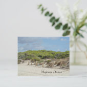 Dünen und Strand von Mallorca Postkarte (Stehend Vorderseite)