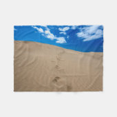 Dünen von Gran Canaria Fleecedecke (Vorderseite (Horizontal))
