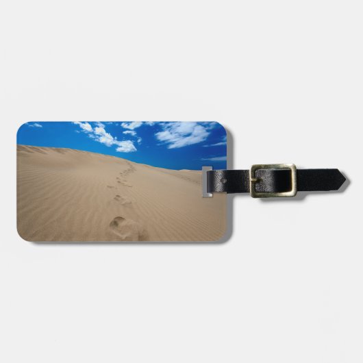 Dünen von Gran Canaria Gepäckanhänger (Vorderseite horizontal)