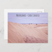 Dünen von Maspalomas, Kanarische Inseln Postkarte (Vorne/Hinten)