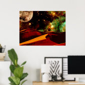 Dünen von Selydra 4 Poster (Heimbüro)