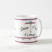 Dünen-Wappen-Hütten-Tasse Kaffeetasse (VorderseiteRechts)