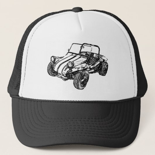 Dünenbuggy Truckerkappe (Vorderseite)