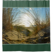 Dünengras und Meer  - Duschvorhang (Vorderseite)
