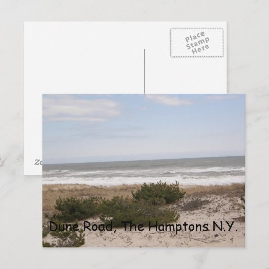 Dünenstraße II Postkarte (Vorne/Hinten)