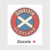 Dunerath, Schottland Aufkleber (Blatt)