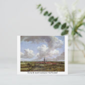 Dunes by Jacob Isaackszoon Van Ruisdael Postkarte (Stehend Vorderseite)