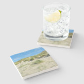 Dunes Magic - - Akryllisches Puzzle aus Puzzle Steinuntersetzer (Seitenansicht)