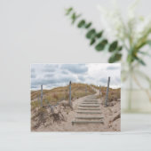 Dunes-Treppe Postkarte (Stehend Vorderseite)