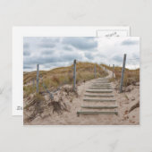 Dunes-Treppe Postkarte (Vorne/Hinten)