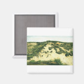 Dunes Vincent van Gogh Magnet (Vorderseite/Rückseite)
