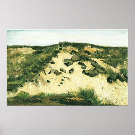 Dunes Vincent van Gogh Poster (Vorne)
