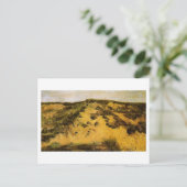Dunes, Vincent van Gogh Postkarte (Stehend Vorderseite)