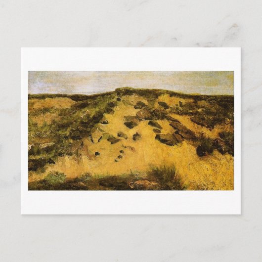 Dunes, Vincent van Gogh Postkarte (Vorderseite)