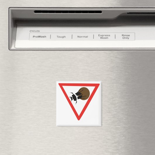 Dung Beetle Crossing, Handelszeichen, Südafrika Magnet (In Situ (Geschirrspüler))