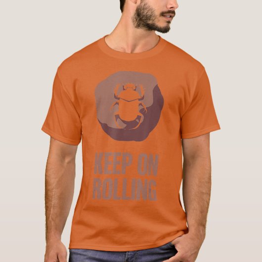 Dung Beetle - Entomologie Bug Insectwissenschaft T-Shirt (Vorderseite)