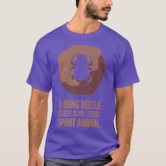 Dung Beetle Insect Entomologist Gift - Käfer T-Shirt (Vorderseite)