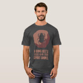 Dung Beetle Insect Entomologist Gift - Käfer T-Shirt (Vorne ganz)