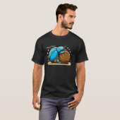 Dung Beetle Insect Lover Entomology Future Entomol T-Shirt (Vorne ganz)