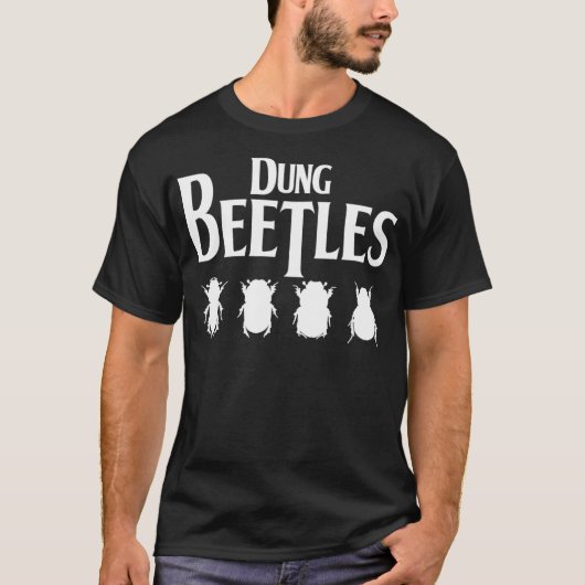 Dung Beetles Insect Bug Beetle Ecology Specimen En T-Shirt (Vorderseite)
