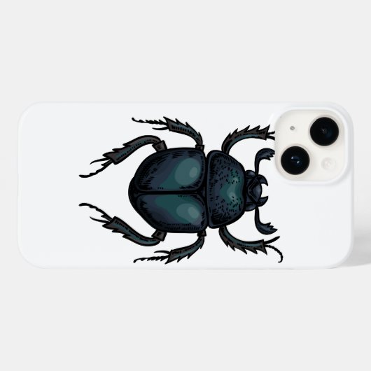 Dung Käfer Case-Mate iPhone Hülle (Rückseite (Horizontal))