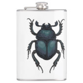 Dung Käfer Flachmann (Vorderseite)